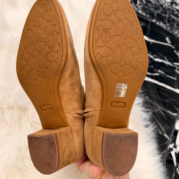 Coach suede boots 6.5 - Picture 4 of 4